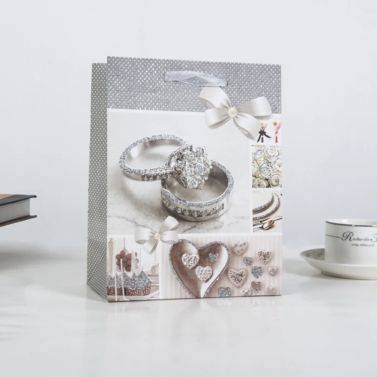 Модный Роскошный бумажный Свадебный чехол с кольцом