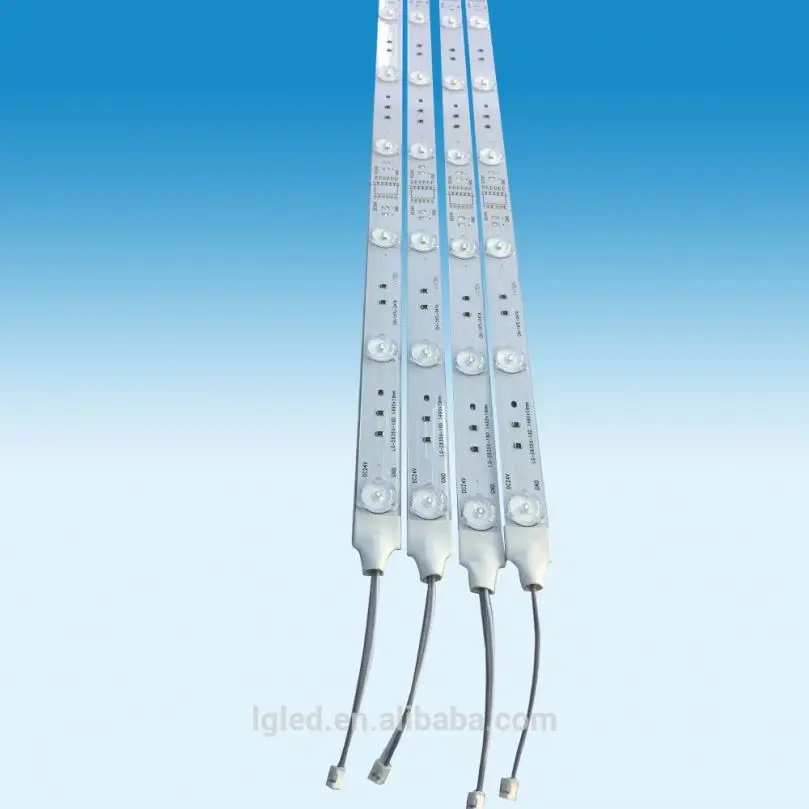 Оптовая продажа AC220V белый led-Телевизор подсветка алюминий термостойкого жесткие светодиодные полосы света 2835
