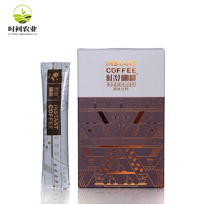 Bulk Yunnan Private Label 3 in 1 Instant Coffee Powder