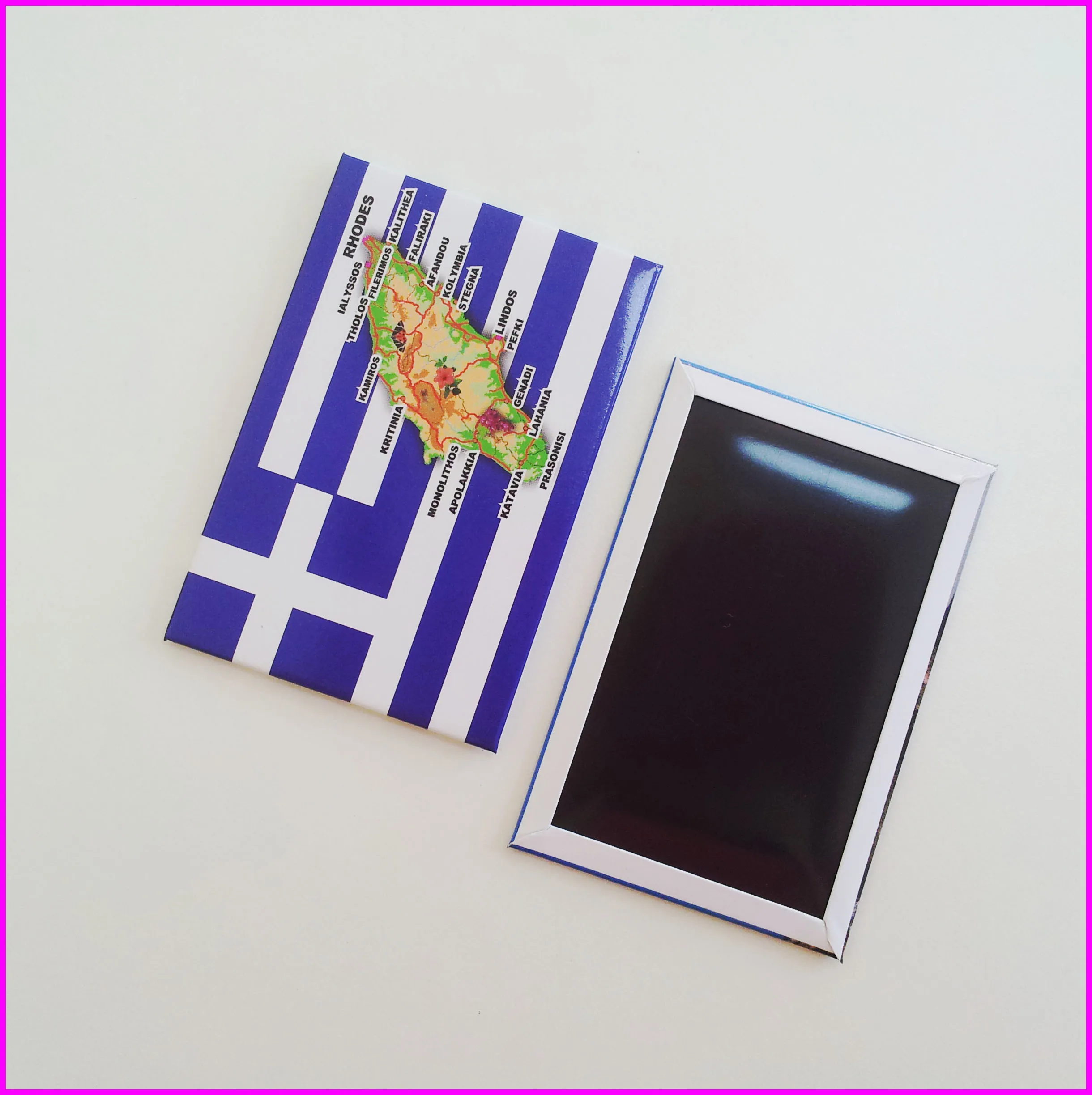 Индивидуальный флаг разных стран или живописные пятна, туризм, сувенир, подарок, фото, магнит, наклейка на холодильник, магнит на холодильник, на заказ