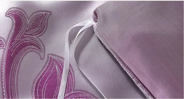 Silk four-piece set of 100 mulberry silk sets wide width silk bedclothes wedding bed products