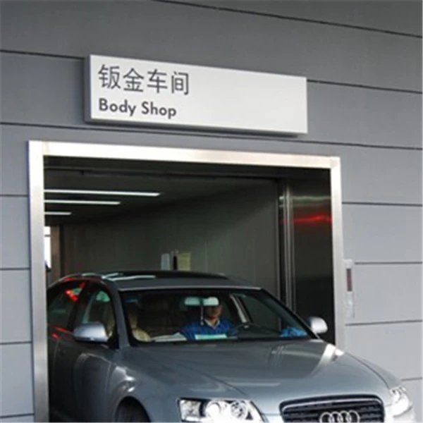 
1000kg-5000kg big load capacity mrl freight car elevator 