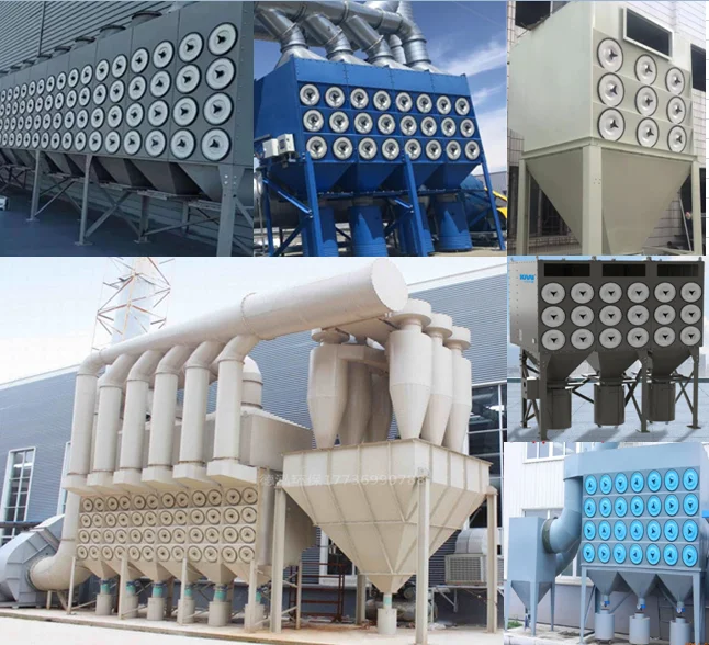 electromanetic pulse high pressure industrial environmental protection & energy saving pulse bag filter cartridge dust collector