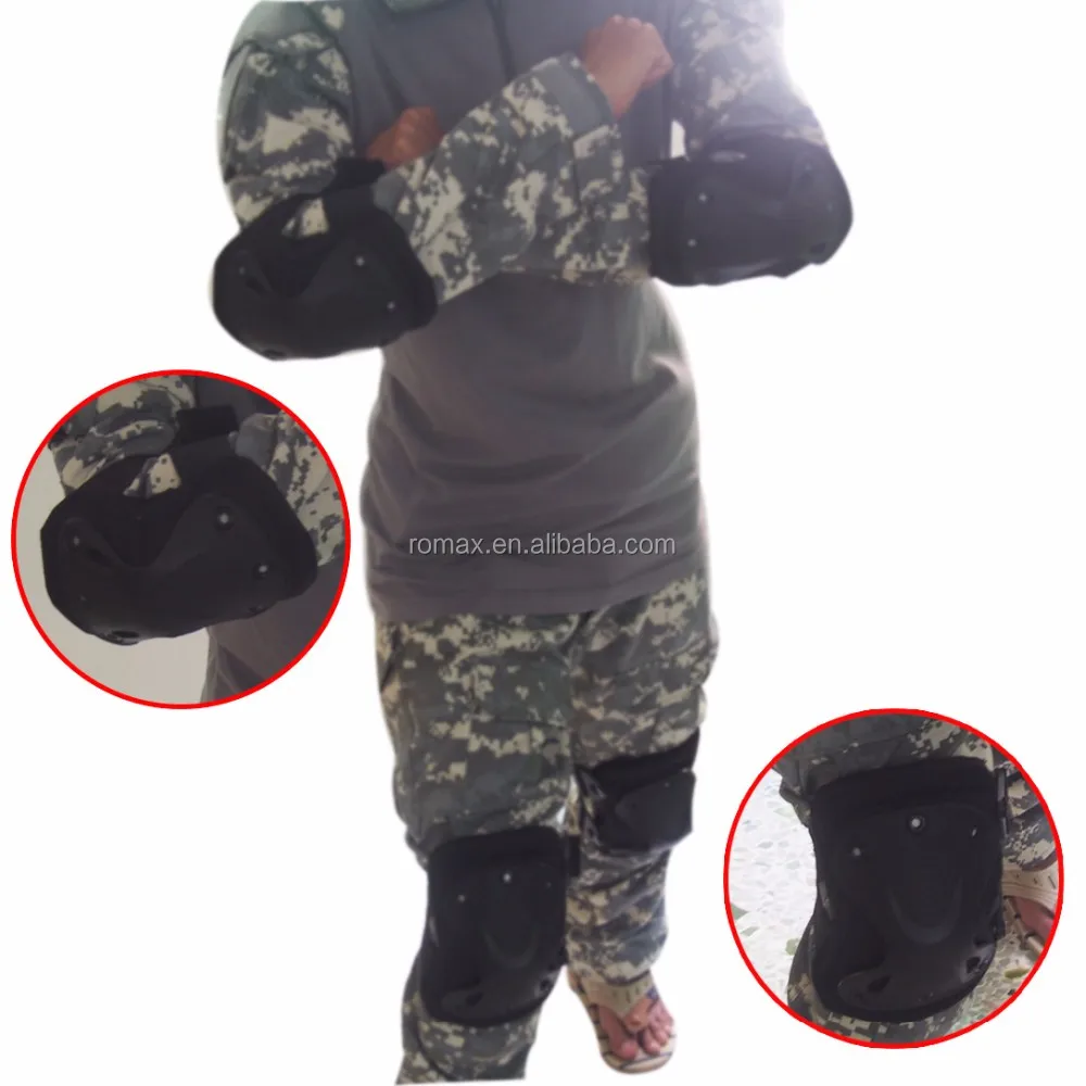 Tactical knee and elbow pads for outdoor sport hunting training protection