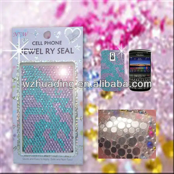 
anti radiation jewelry mobile phone stickers 