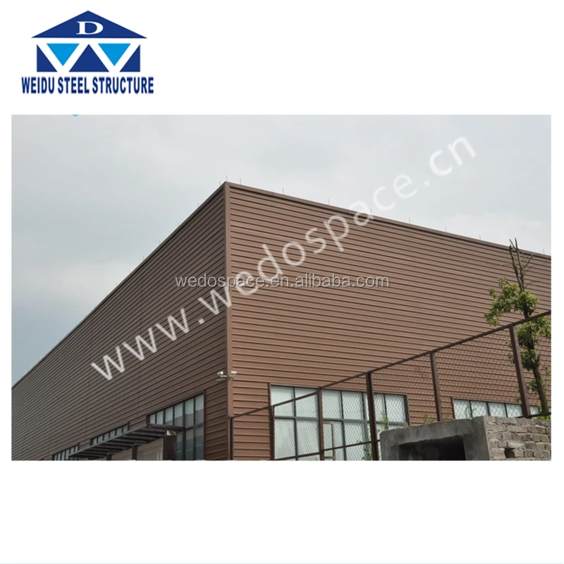 
High floor steel prefabricated workshop 