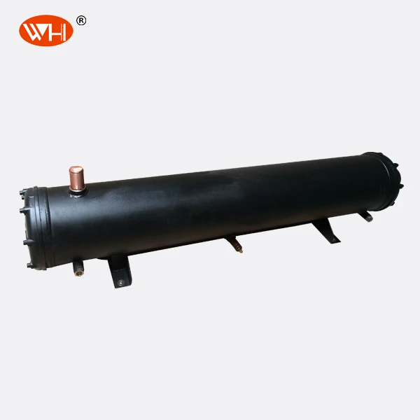 ISO Certification Water Cooled Type Shell And Tube Condenser For Air Conditioning Unit