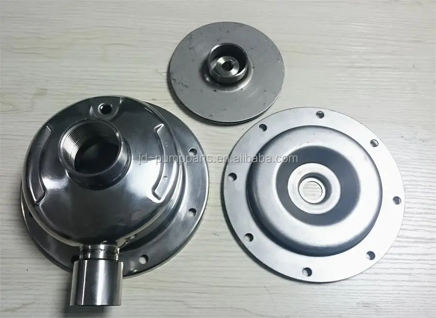 
Stainless steel pump body set for SCM series centrifugal pump with close type impeller-63#- inside thread 