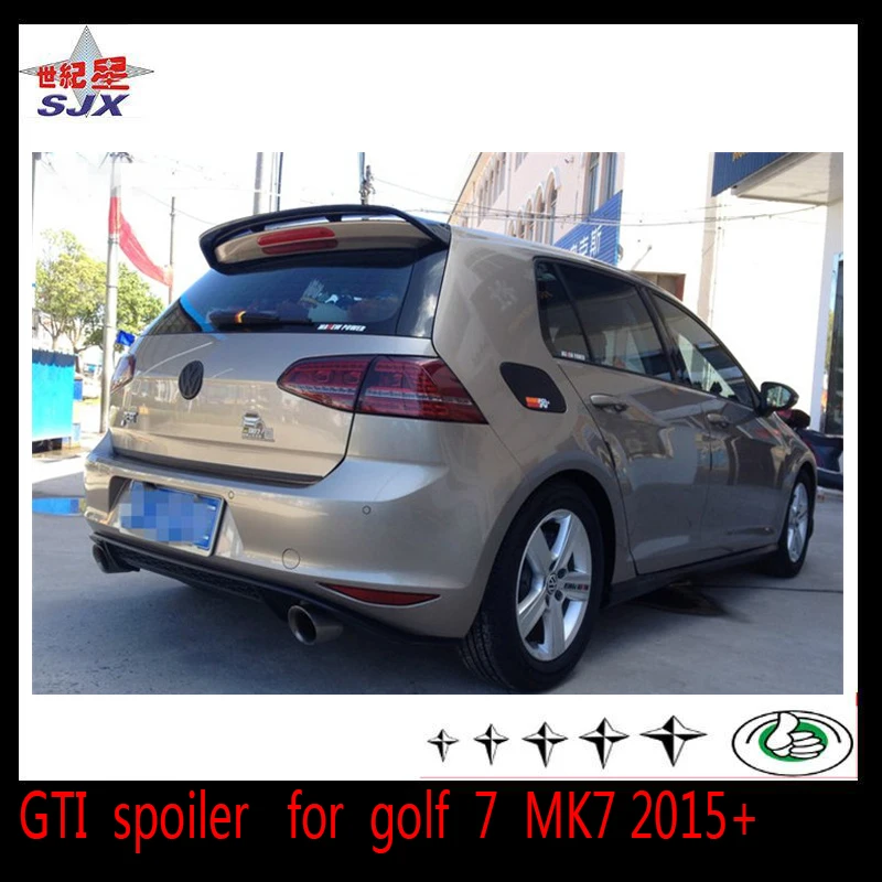 Factory direct sale spoiler gti for Volkswagen golf 7 oettinger spoiler vw golf 7 mk7 roof spoiler for golf new car