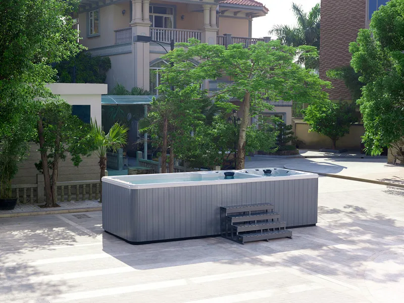 Dual zone swim spa hot tub pool JCS-SS1