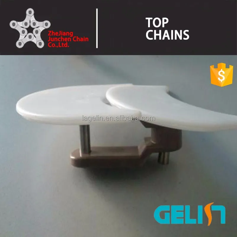 Easy clean conveyor belt sushi chain