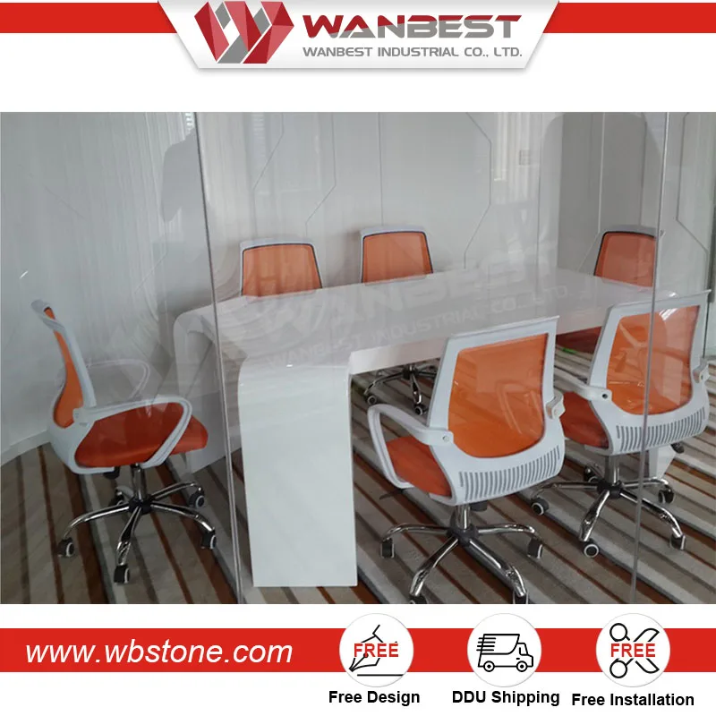 Customized Conference Table Large Meeting Tables Top Quality Acrylic Conference Table