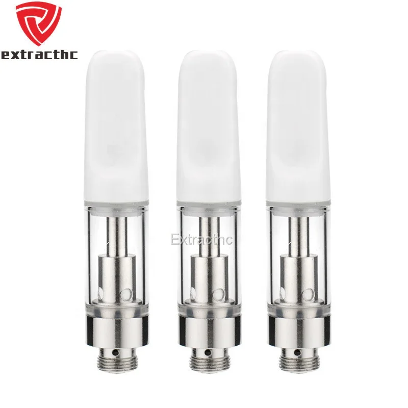 
Top quality cartridge new paper box packaging 1ml ceramic coil empty vape cartridge with thick oil factory price 