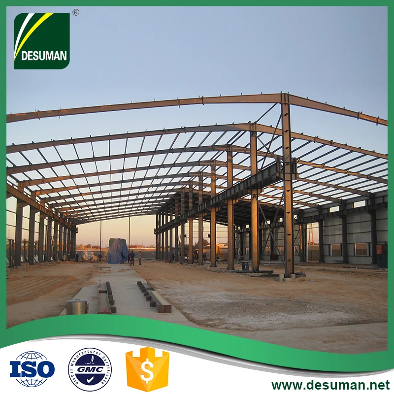 Guangzhou low cost metal structure prefab steel structure warehouse