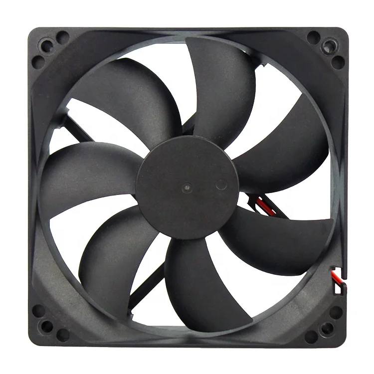 Small plastic 120mm computer pc120x120x25mm 5inch 12v 24v dc cooling axial flow fan
