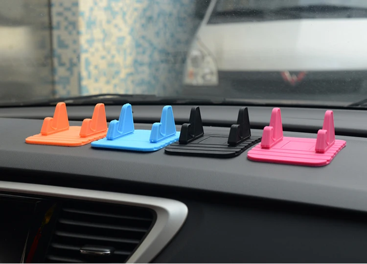 Оптовая продажа с фабрики, автомобильный силиконовый коврик для приборной панели, универсальный держатель для планшета и телефона