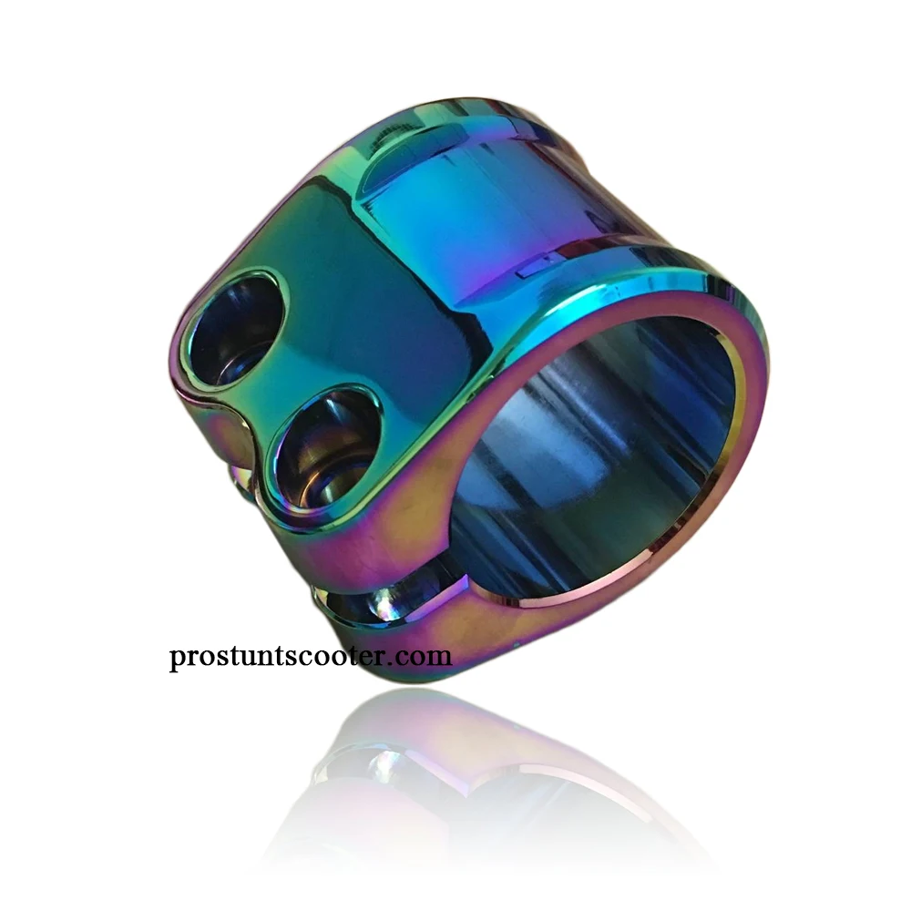 Professional High-end Aluminum CNC Machining Oversized Scooter Clamps