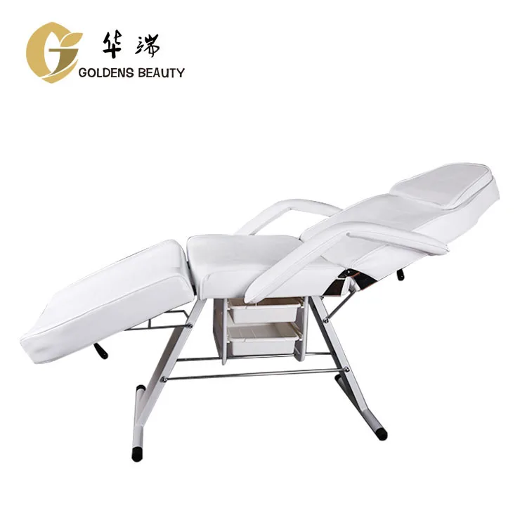 Commercial Massage Facial Bed Used in Beauty SPA Adjustable Height Massage Table