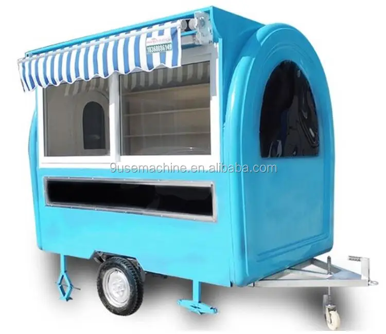 2018 hot selling CE approved mobile food truck for sale/food truck fabrication