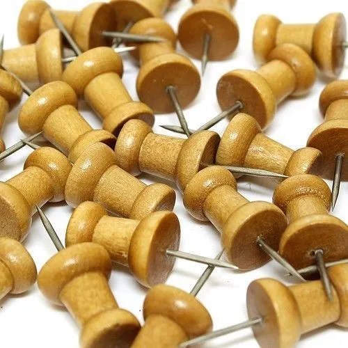 Color Shaped Metal Push Pins Tacs Office Teacher School Students