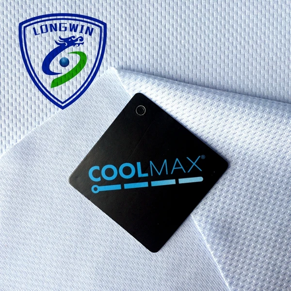 summer school uniform material coolmax wicking dry fit 100 polyester knitted bird eye mesh fabric