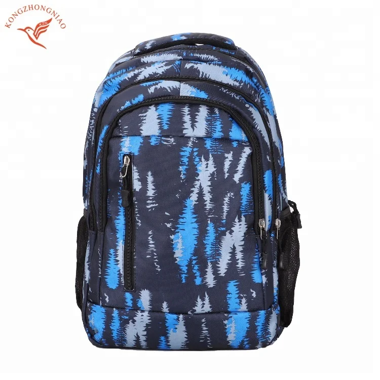 
Wholesale OEM custom waterproof fabric travel laptop backpack bag 