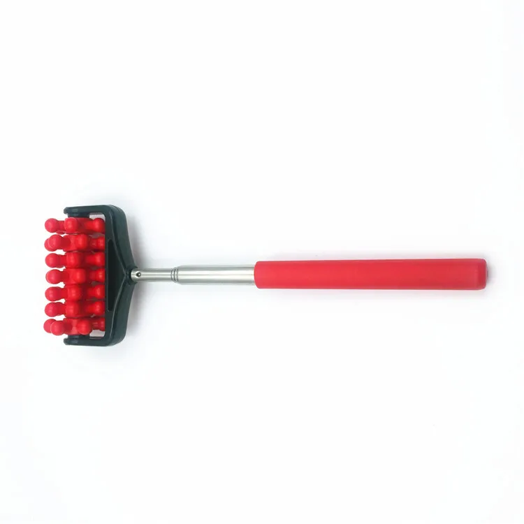 Stainless steel Telescopic Extendable roller massager back scratcher