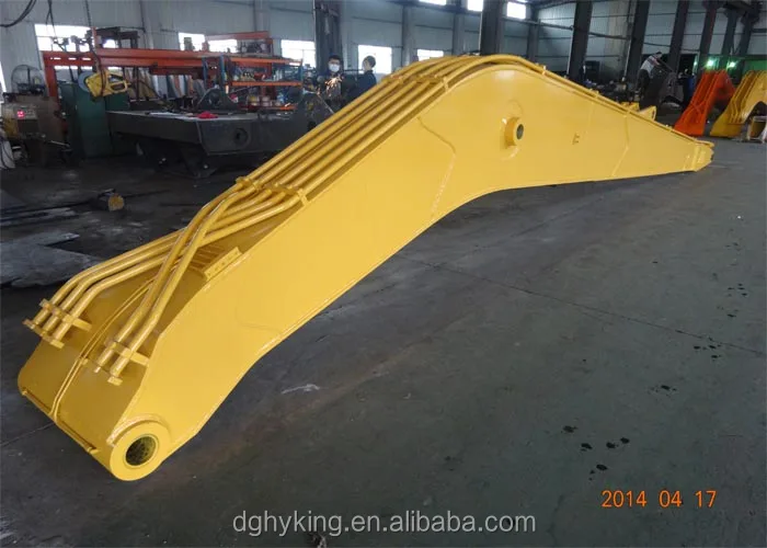 PC350 Komatsu reinforced 18meters super long reach front long reach boom and arm