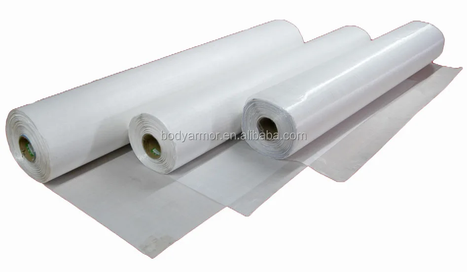 Самое легкое СВМПЭ волокно пуленепробиваемая ткань/пуленепробиваемая ...