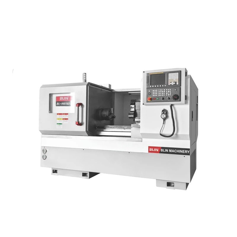
Small High Precision machinery Flat Bed CNC Cutting Lathe Machine CK6140 with c axis(BL-H6140C) 