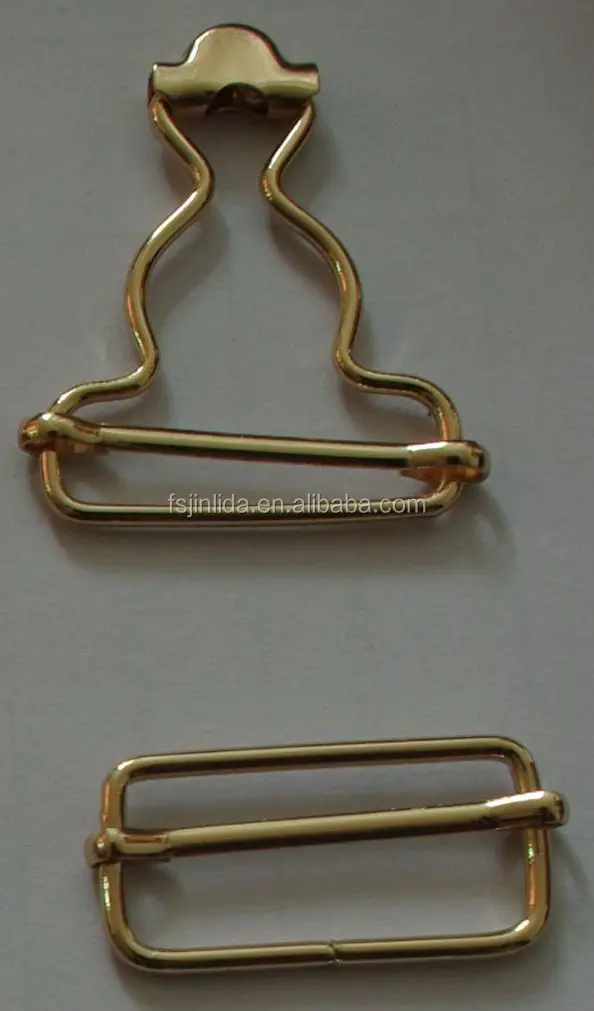 
high quality brass buckle /rack gold suspender buckle/bag buckle 