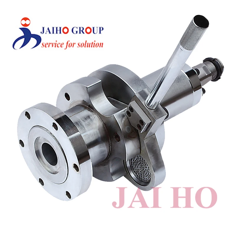 manual fast screen changer for film blowing machine