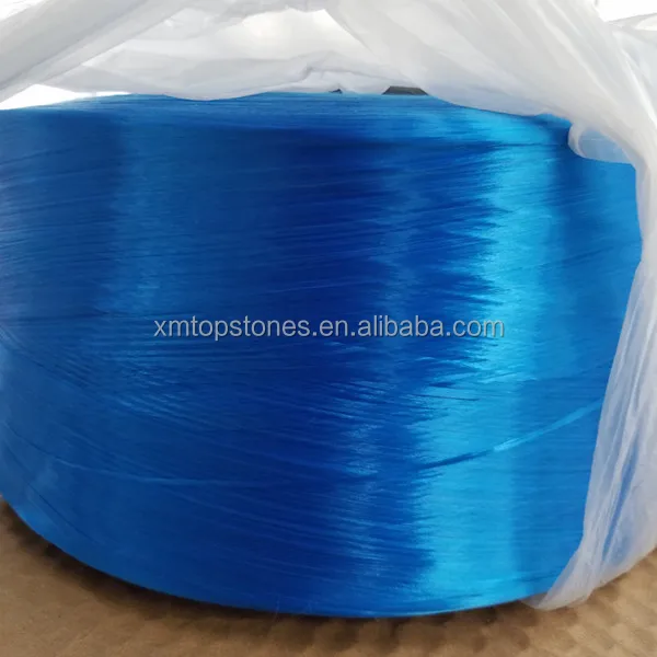 high tenacity polypropylene yarn 1500d  dyed PP yarn