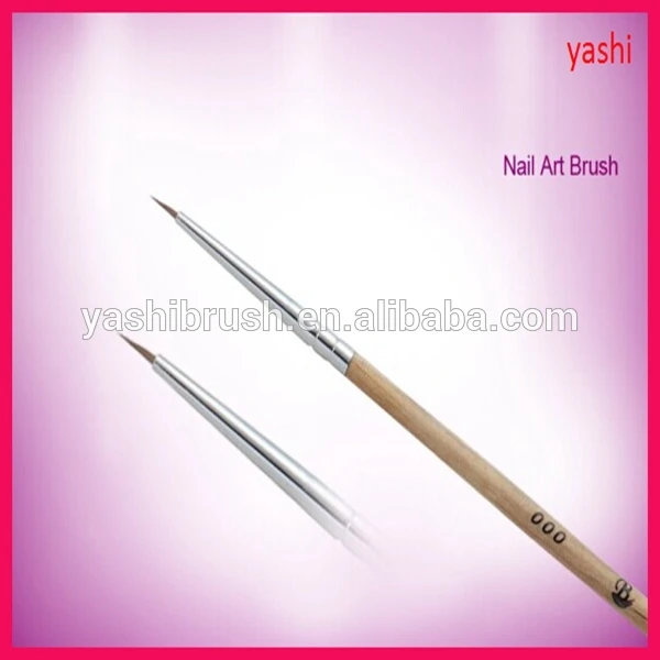 размер #000- #00 германия дизайн колонок волос деревянная щетка ногтя