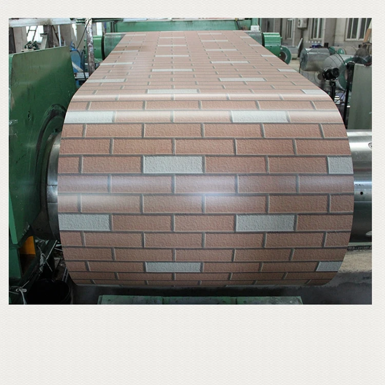 DX51D Brick color coated steel sheet in coil