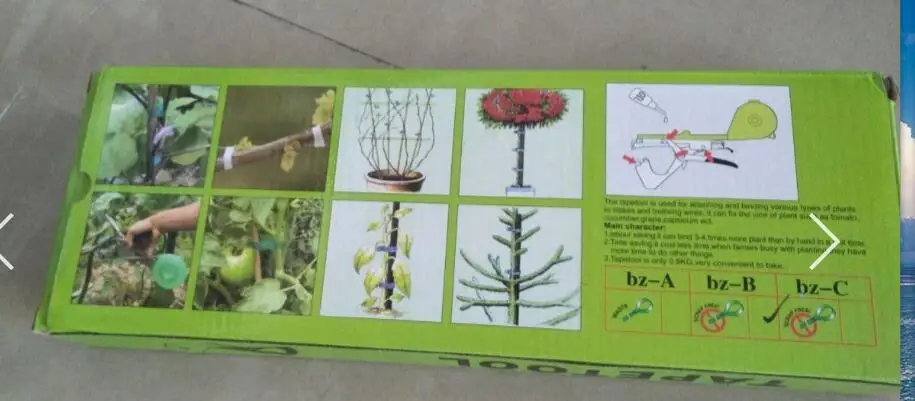 Garden Bind Branch Tapetool Vegetable Fruit Hand Tying Machine