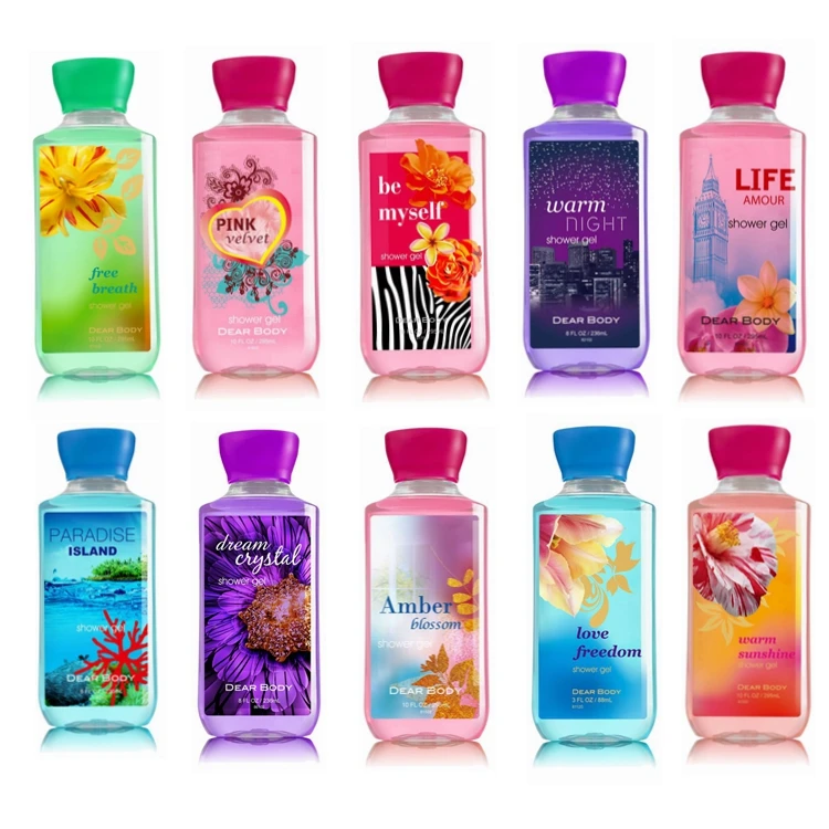 Душистый гель для душа Dear Body 295 мл, гель для душа для женщин с MSDS