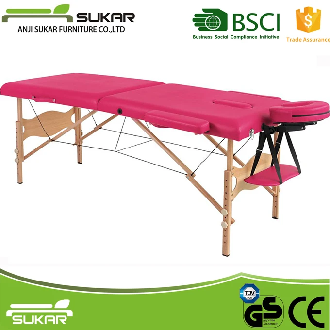 
folding Massage Table With CE Certificate and Lowest Price/Cheap Portable Wood Massage Table 