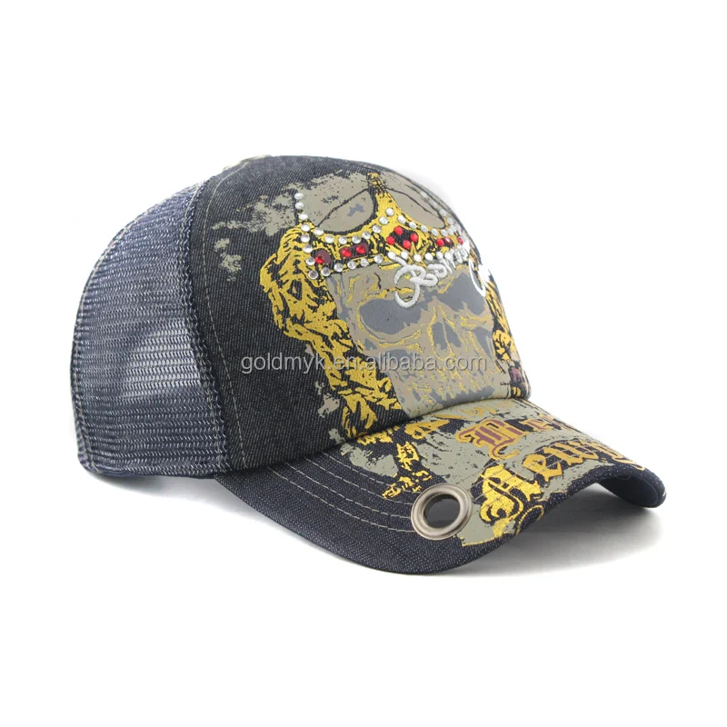 wholesale fashion rhinestone baseball hat and cap
