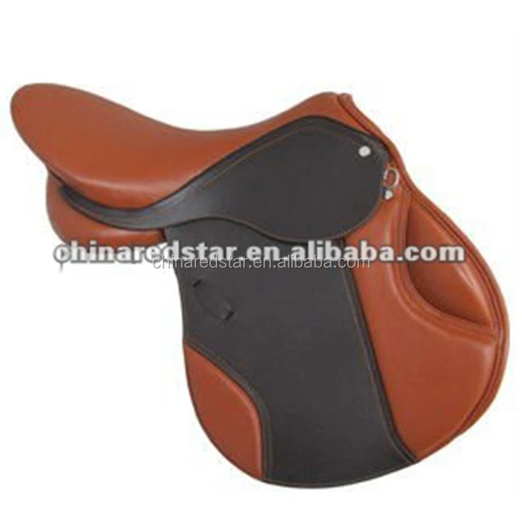 High Quality Leather western horse Saddle With Colorful Style