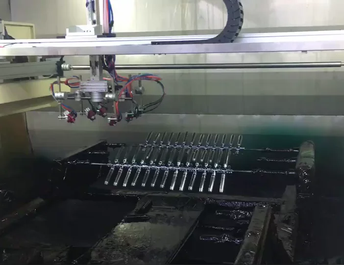 Vacuum Coating Machine Automatic Coating Production Line Machine Factory on Sale Plastic 6 Axis Cnc Metal Painting Spare Parts