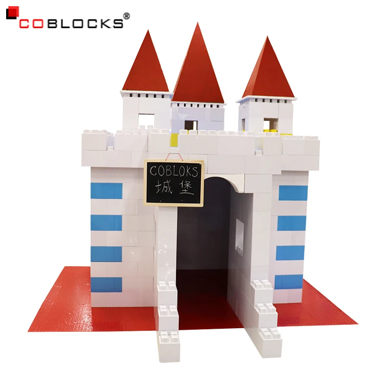 Modular blocks for castle wall modular food kiosk event equipment decoration kiosk bar house drywall of partitions