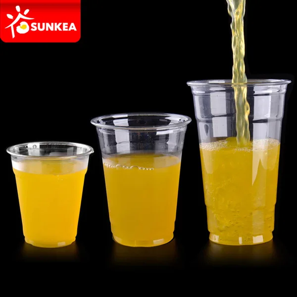 
Juice coffee slush smoothie cups with lid and straw 