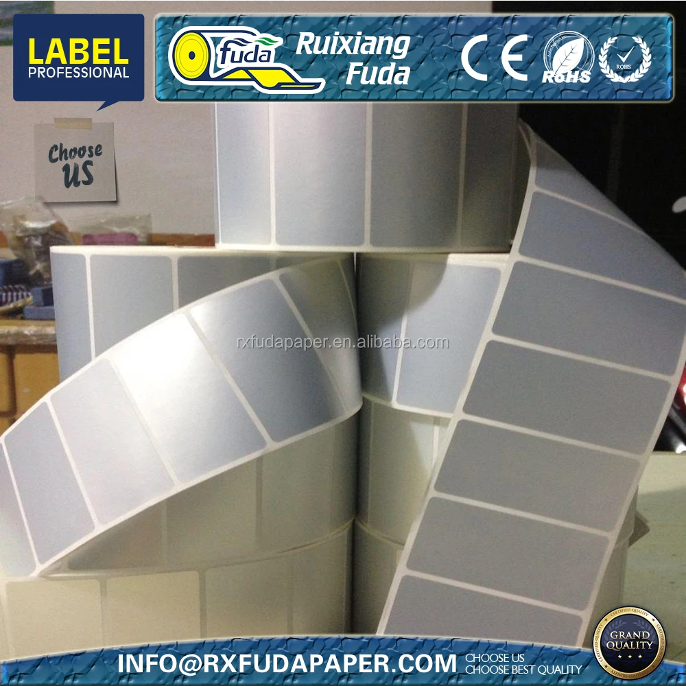 High Glossy Silver inkjet label for kiaro,primera,vipcolor color label printer