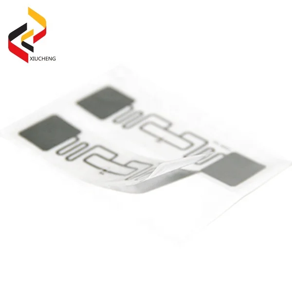 Low Frequency 125KHz Round RFID Paper Sticker Tag with Copper Coil Antenna