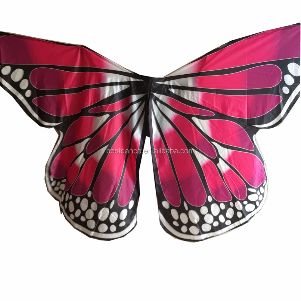 BestDance Butterfly Isis Wings Belly Dance Costume Egyptian Angel Isis Wings Belly Dancer Rainbow Isis Wings OEM