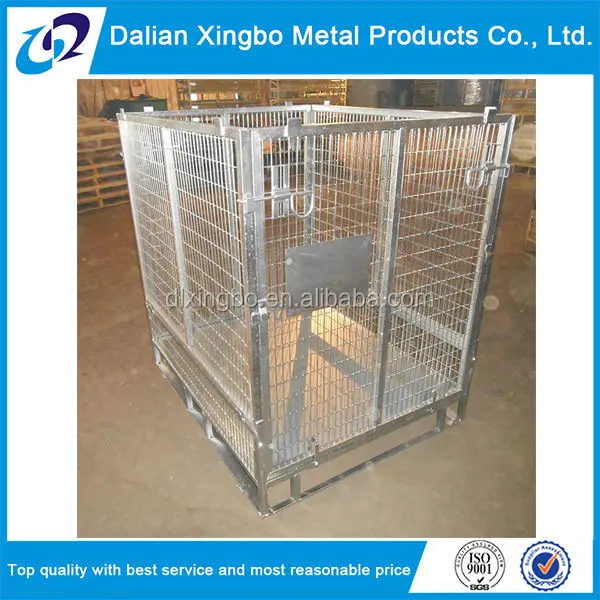New Arrival Folding Wire Mesh Pallet Container
