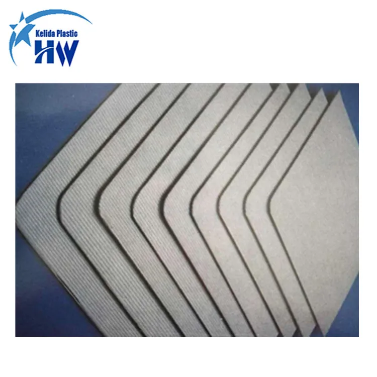 
High quality waterproof pp corrugated sheet for bottle storage pallet lary pad 