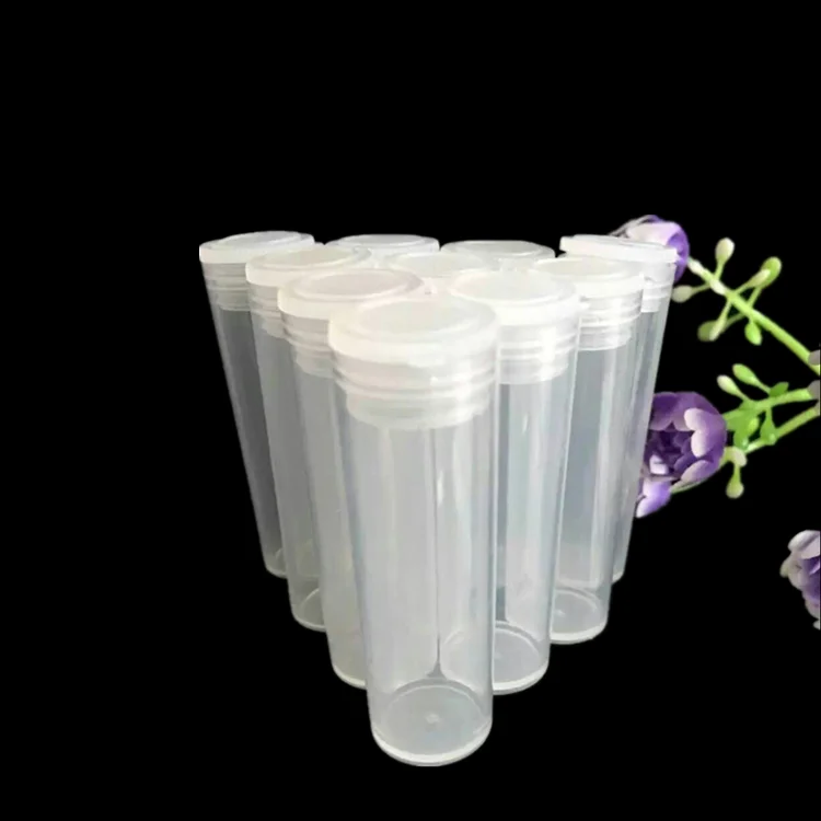 PP  Plastic Transparent Pipe  Powder transparent tube  Made in China 8g 10g medicine management