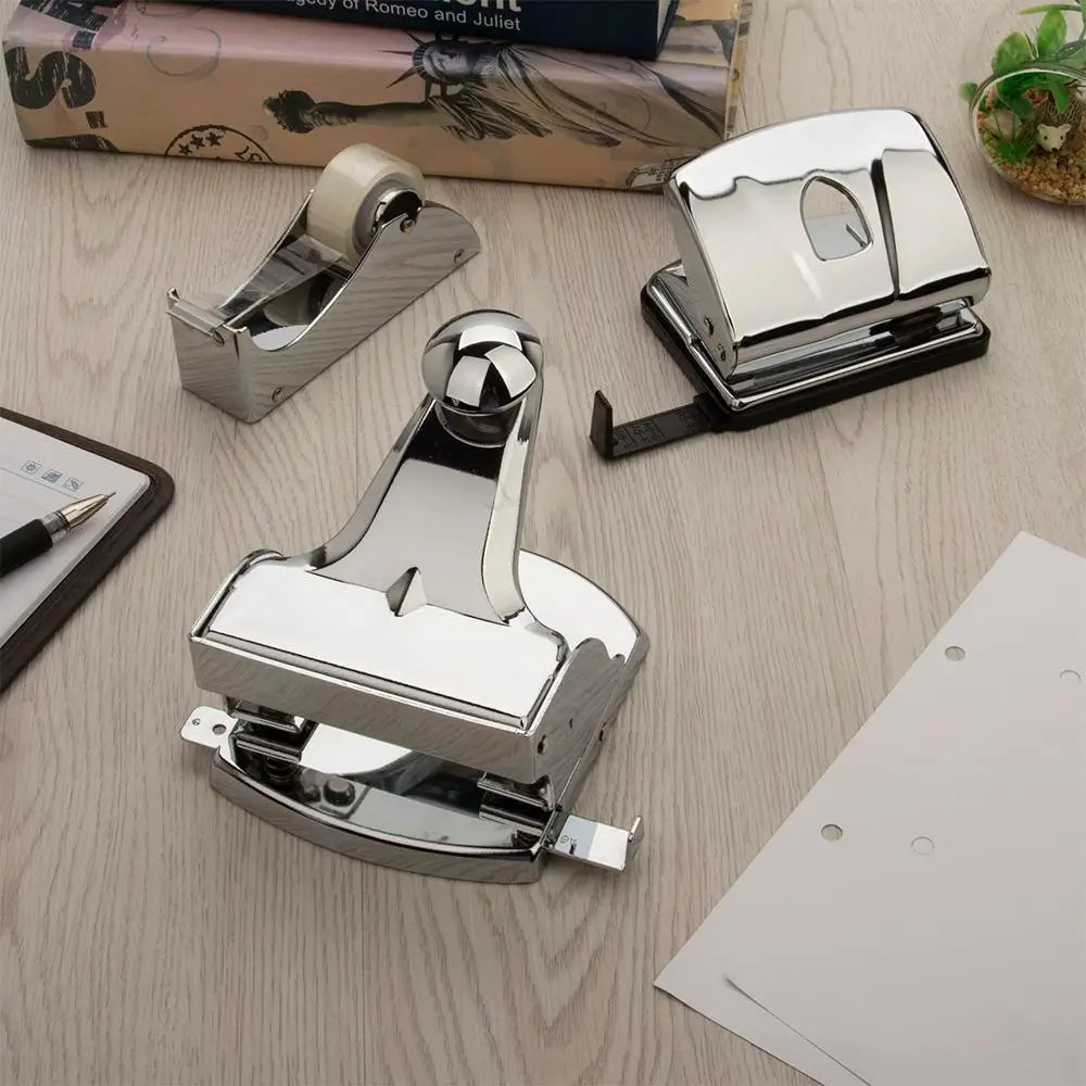 Factory produce electric paper hole punch machine, automatic paper punching machine